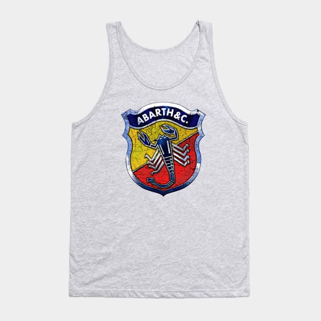 Abarth 2 Tank Top by Midcenturydave